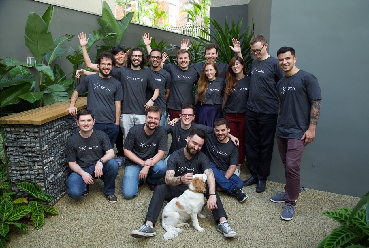 The Nama team at the São Paulo office