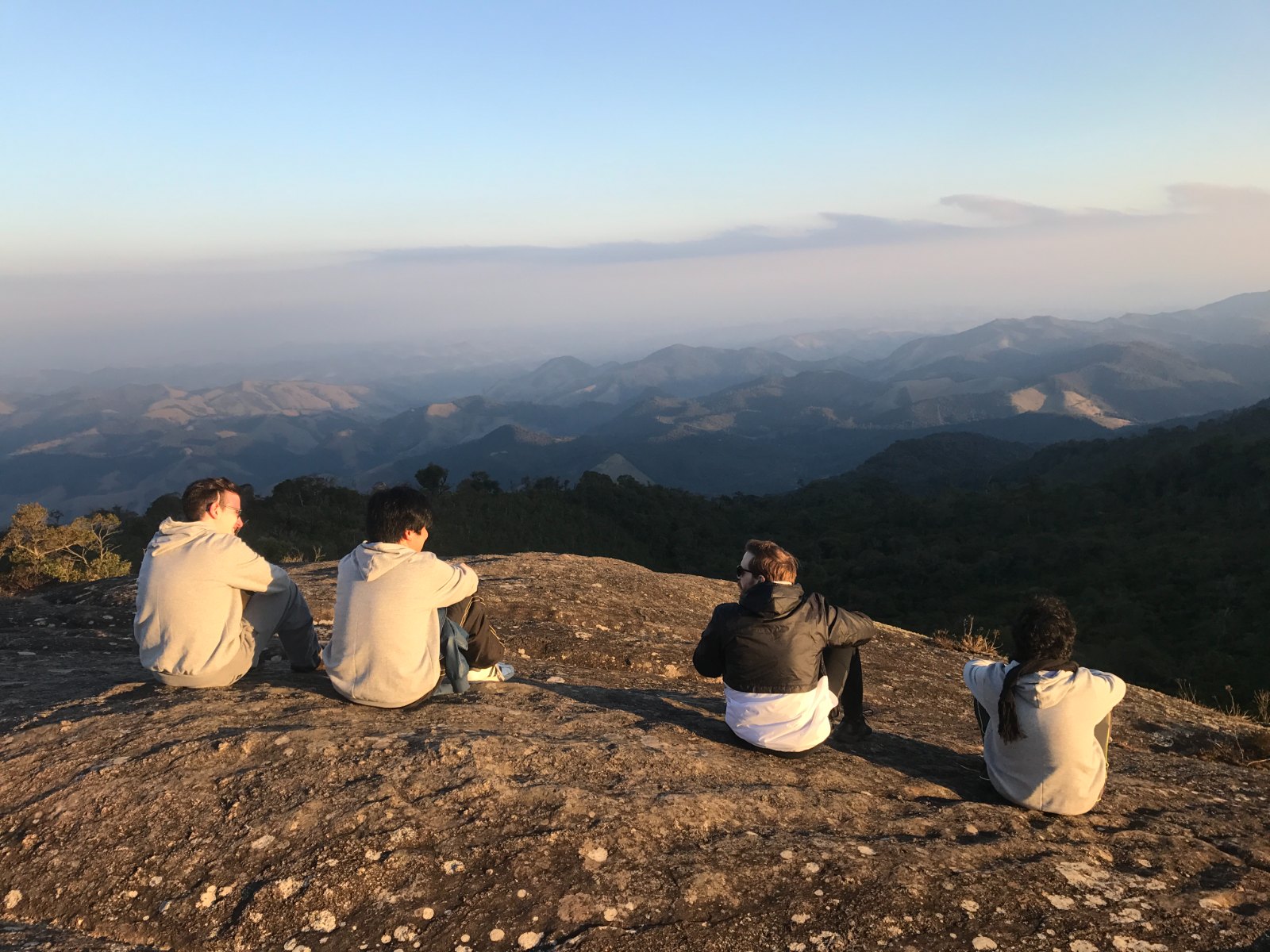 The Nama team on an offsite in the mountains